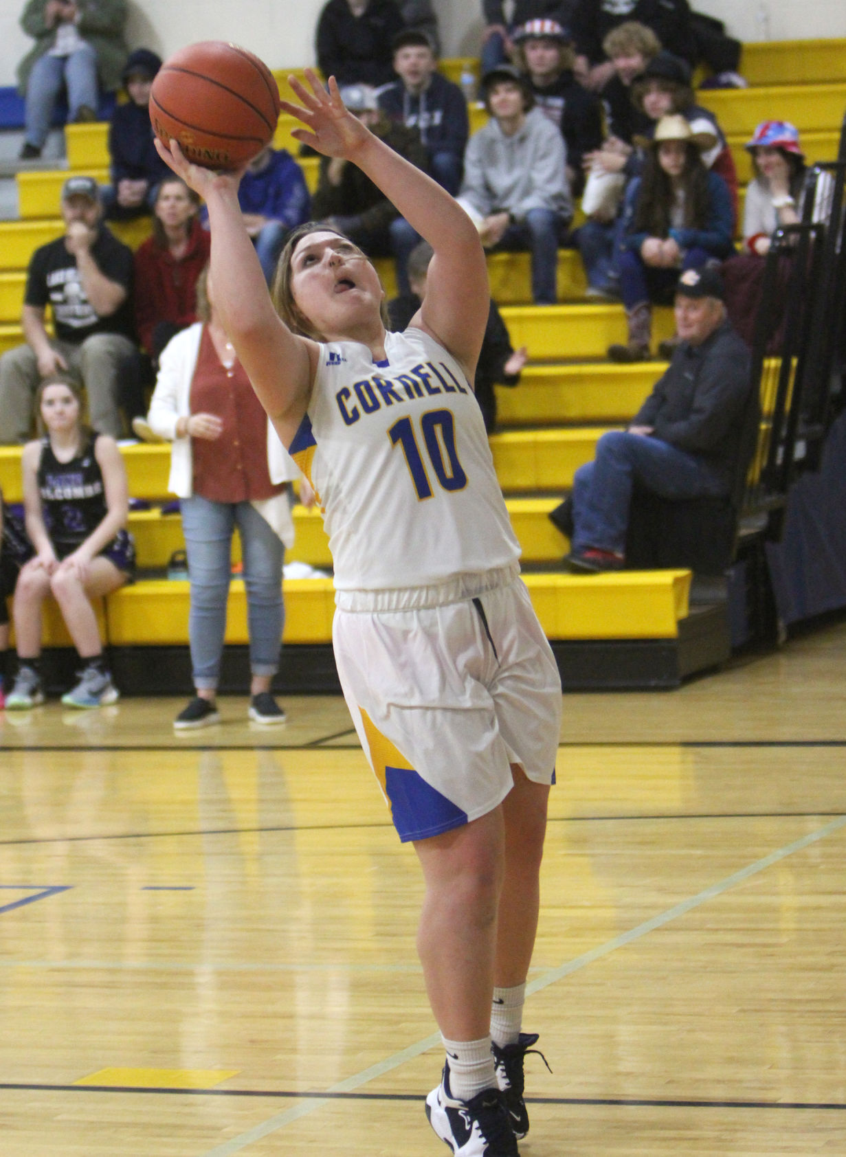 Lake Holcombe at Cornell girls basketball 1-14-22
